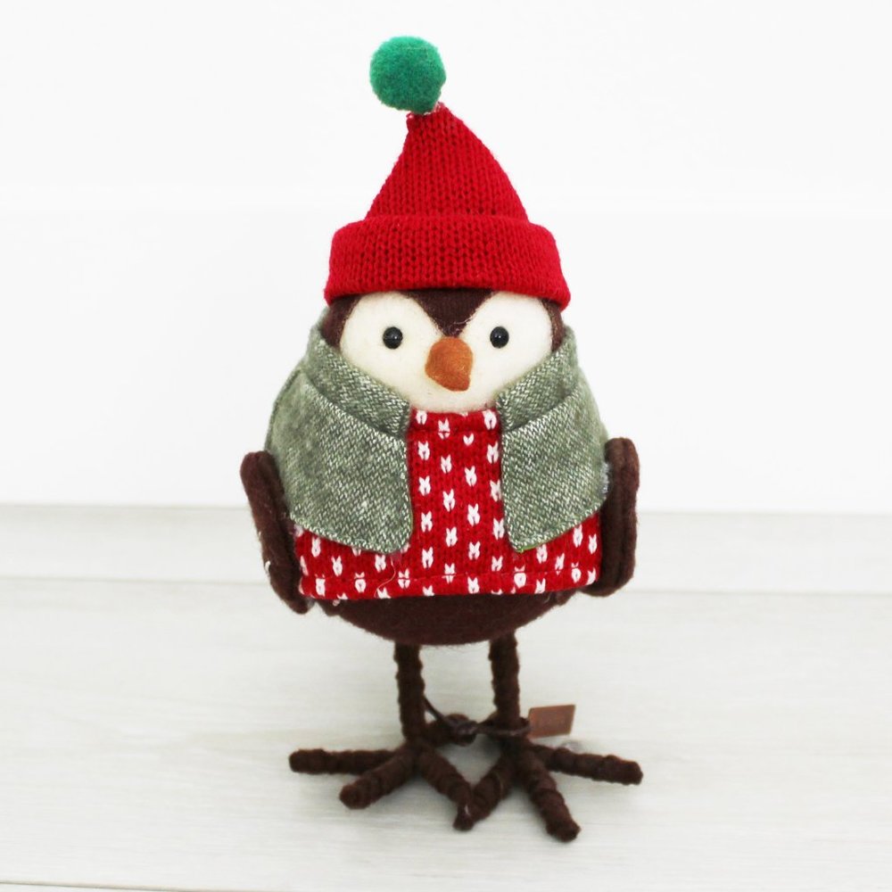 Target Wondershop Spritz Fabric Bird Blazer w/ Hat, Sweater, Vest, Holiday Decor